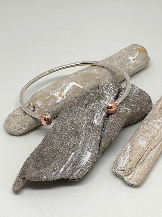 Bracelet Cuivre et Argent Fait à Montréal