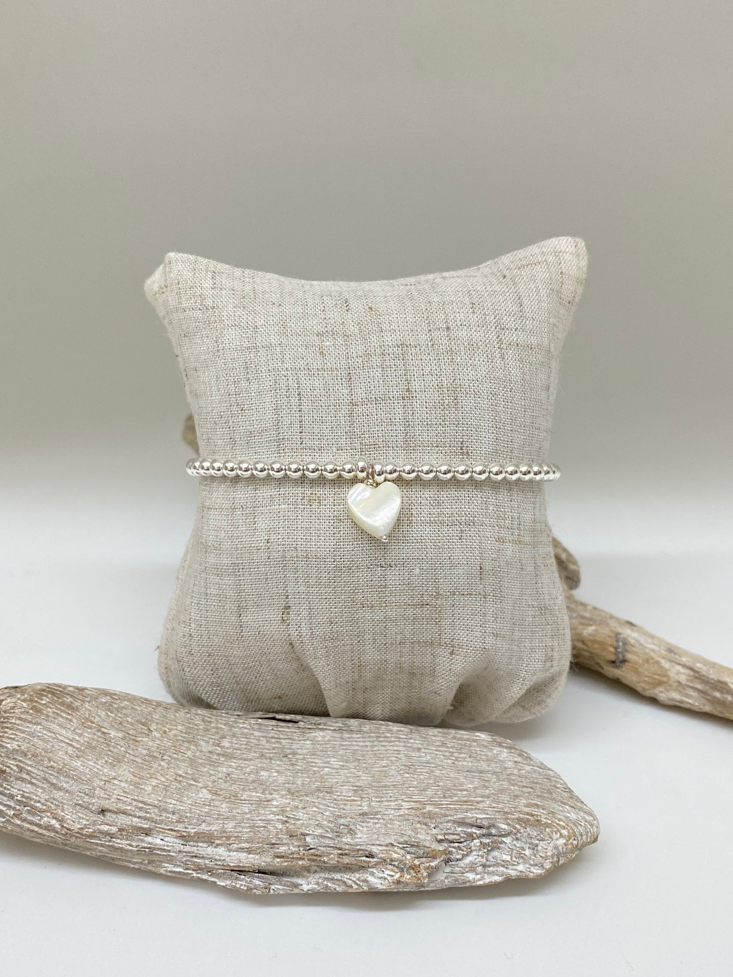 Bracelet Argent Fait à la main à Montréal bkbglow-ro Beblue Montréal