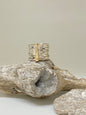 Bague Breath Argent-Or Dessiné par Naomi Traimer de Toronto