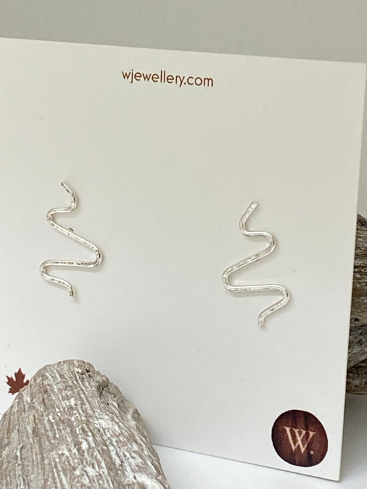 Boucles d'oreille Heart beat Argent 925  we07925 W Jewellery Canada