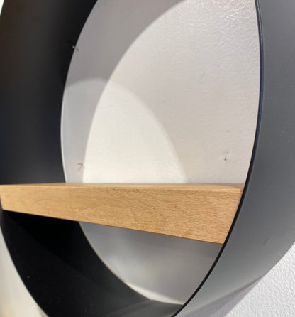 Étagère Terra Fait main au Québec Noir & Bois 