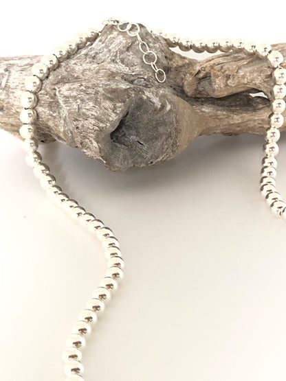 Collier Boules en Argent 925 DSA Artisans Thaïlande C1008 