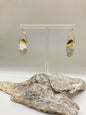 Boucles Tipping point 925&Or fait main en Ontario E-T6 Air & Earth Design