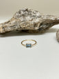 Bague Or 10 carats - Zircon Fait main en Espagne Bijoux Lune 