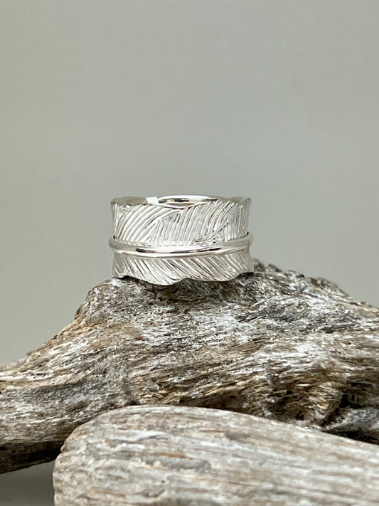 Bague Terra Argent Meditation ring Toronto Awaken MR1105