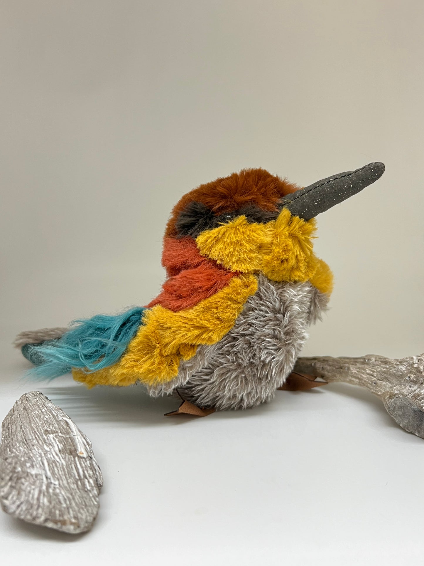 Guêpier, peluche dessinée à Paris 719022 Aigrette Moulin Roty