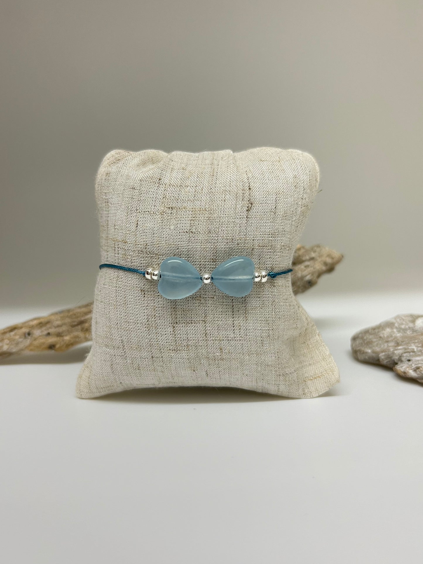 Bracelet Argent Fait à la main à Montréal bkbcute Beblue Montréal