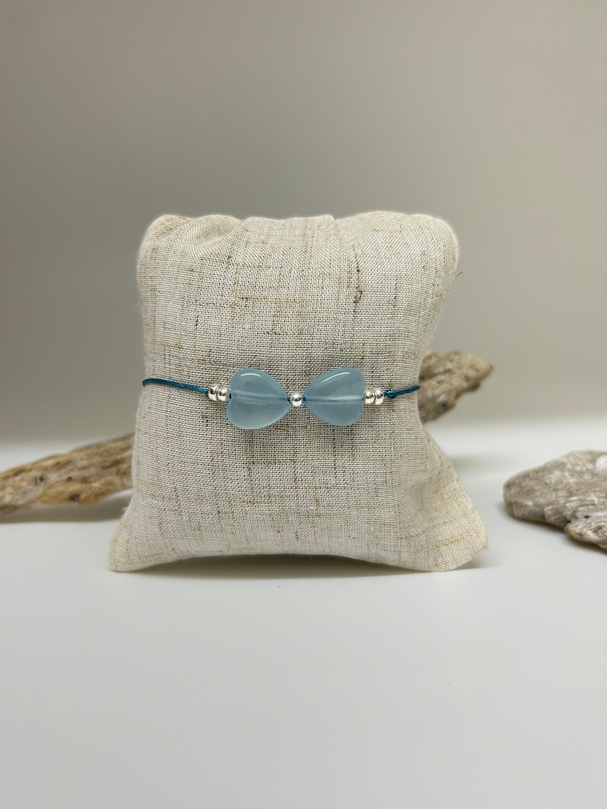 Bracelet Argent Fait à la main à Montréal bkbcute Beblue Montréal