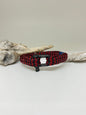  Bracelet Gorgeous Georges Brick Red Black-Black Amsterdam, Pig&Hen