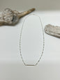 Collier barres // Argent Fait main à Montréal Maksym Joaillerie Collier barres