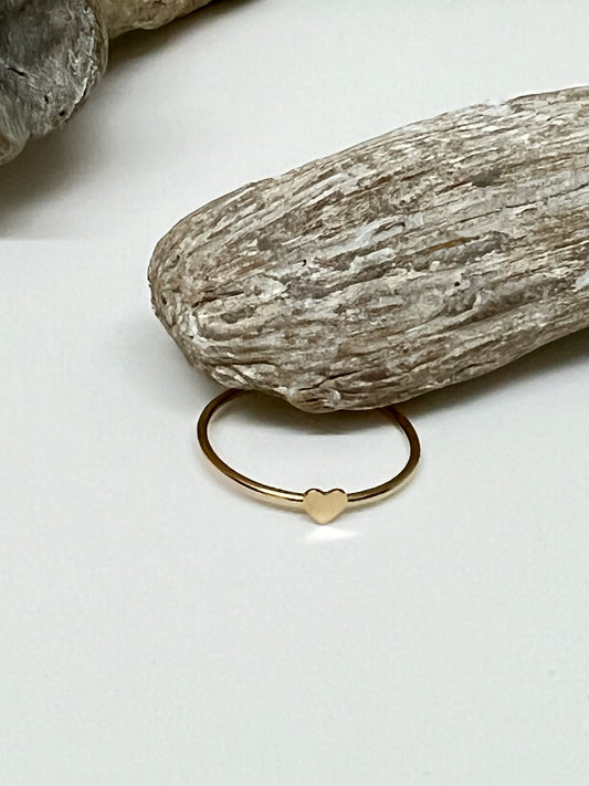 Bague Coeur Goldfill  Fait main à Amsterdam Blinckstar 212r23