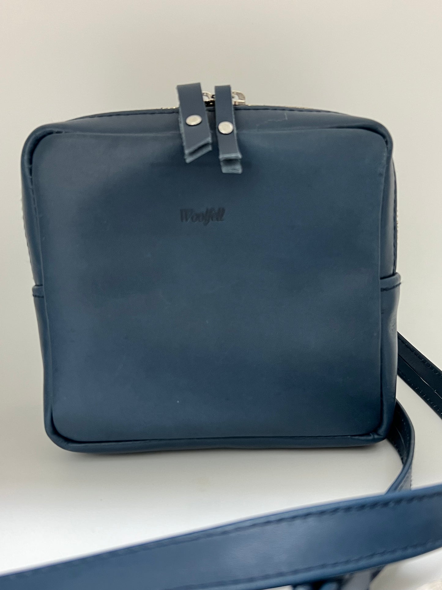 Mini sac bandoulière en cuir Woolfell Fait main à Montréal