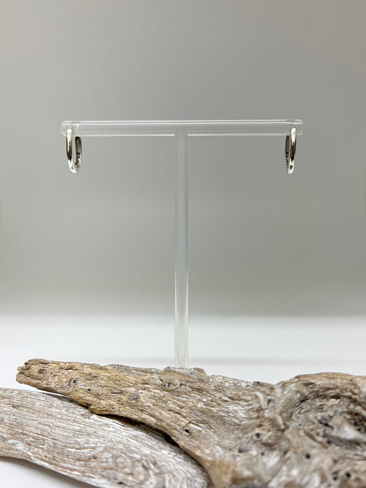 Anneaux Ovale en Argent 925 DSA Artisans Thaïlande  Hoops Argent 925