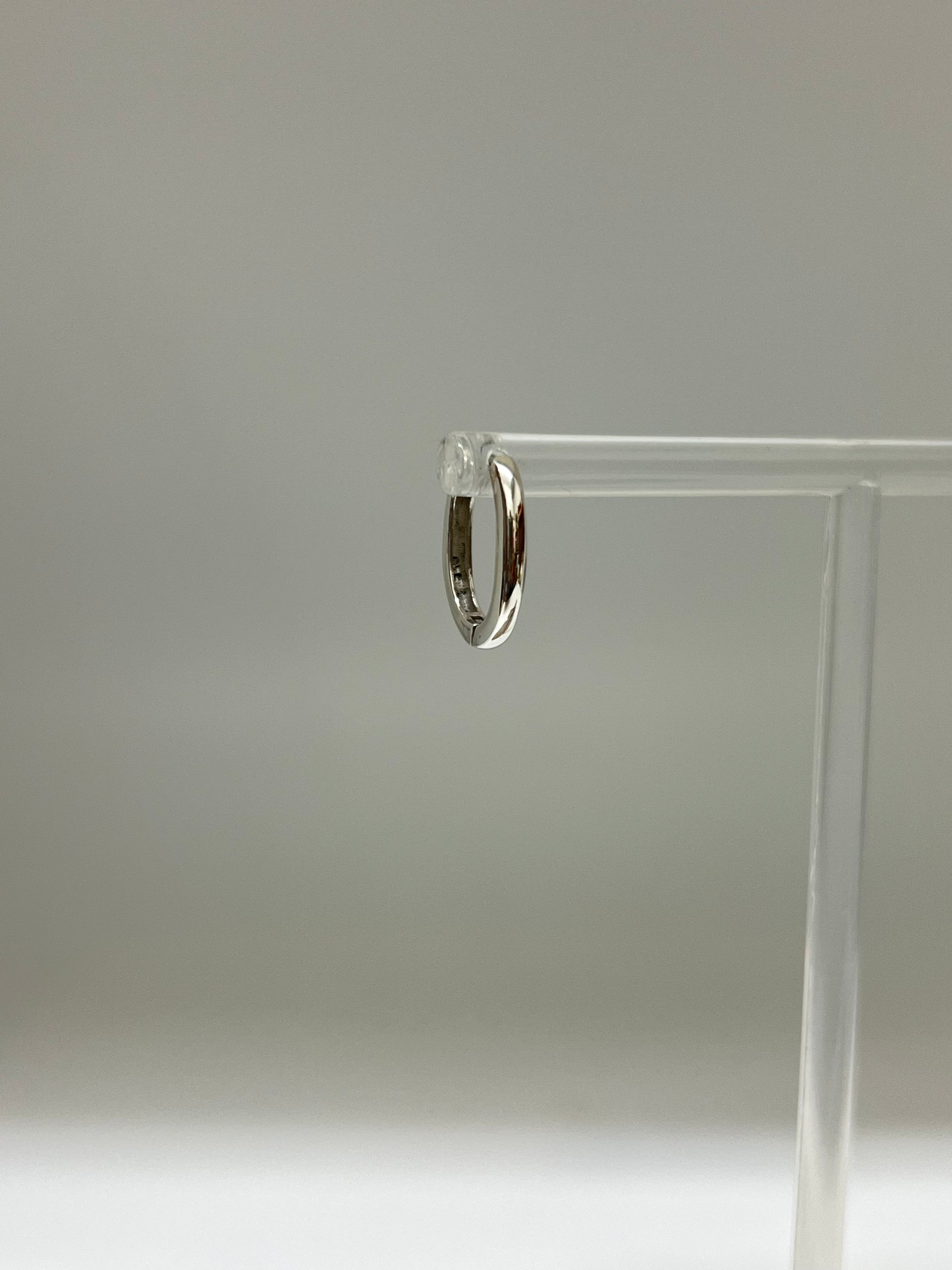 Anneaux Ovale en Argent 925 DSA Artisans Thaïlande  Hoops Argent 925
