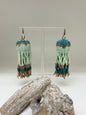 Boucles d'oreilles Perles Miyuki Fait main à Montréal Irina Polack Miyuki