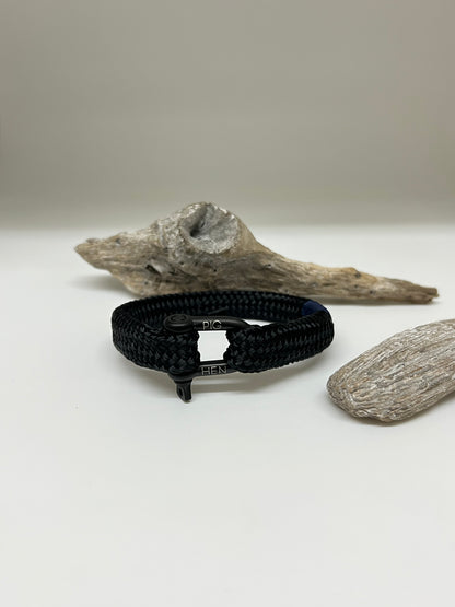 Bracelet Gorgeous Georges, Navy - Noir Amsterdam, Pig&Hen Gorgeous Georges