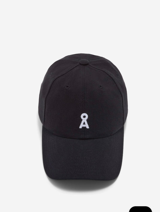 YENAAS BOLD CASQUETTE NOIR matière naturelle Armed Angel YENAAS BOLD CASQUETTE NOIR