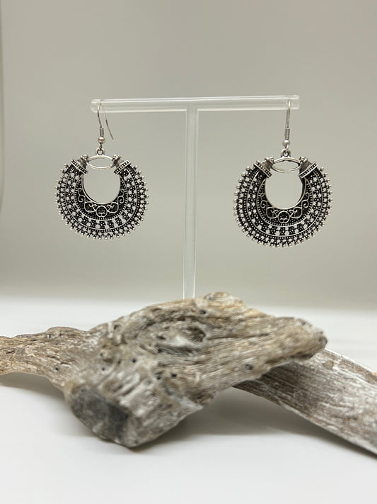 Boucles d'oreille Majesty Zamac dessinée à Montréal Sazzu ME3012G