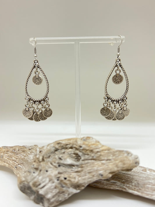Boucles d'oreille Sasha Zamac dessinée à Montréal Sazzu ME5581 