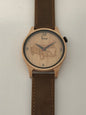 Montre Happy Ride en Bois Dessinée au Québec