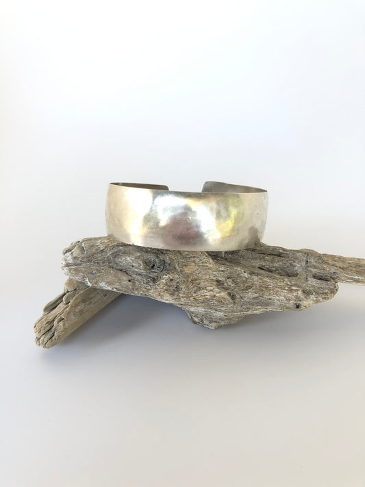 Bracelet Argent 925 Hammered Sterling Silver Cuff Hilary Druxman Winnipeg 39C1.1