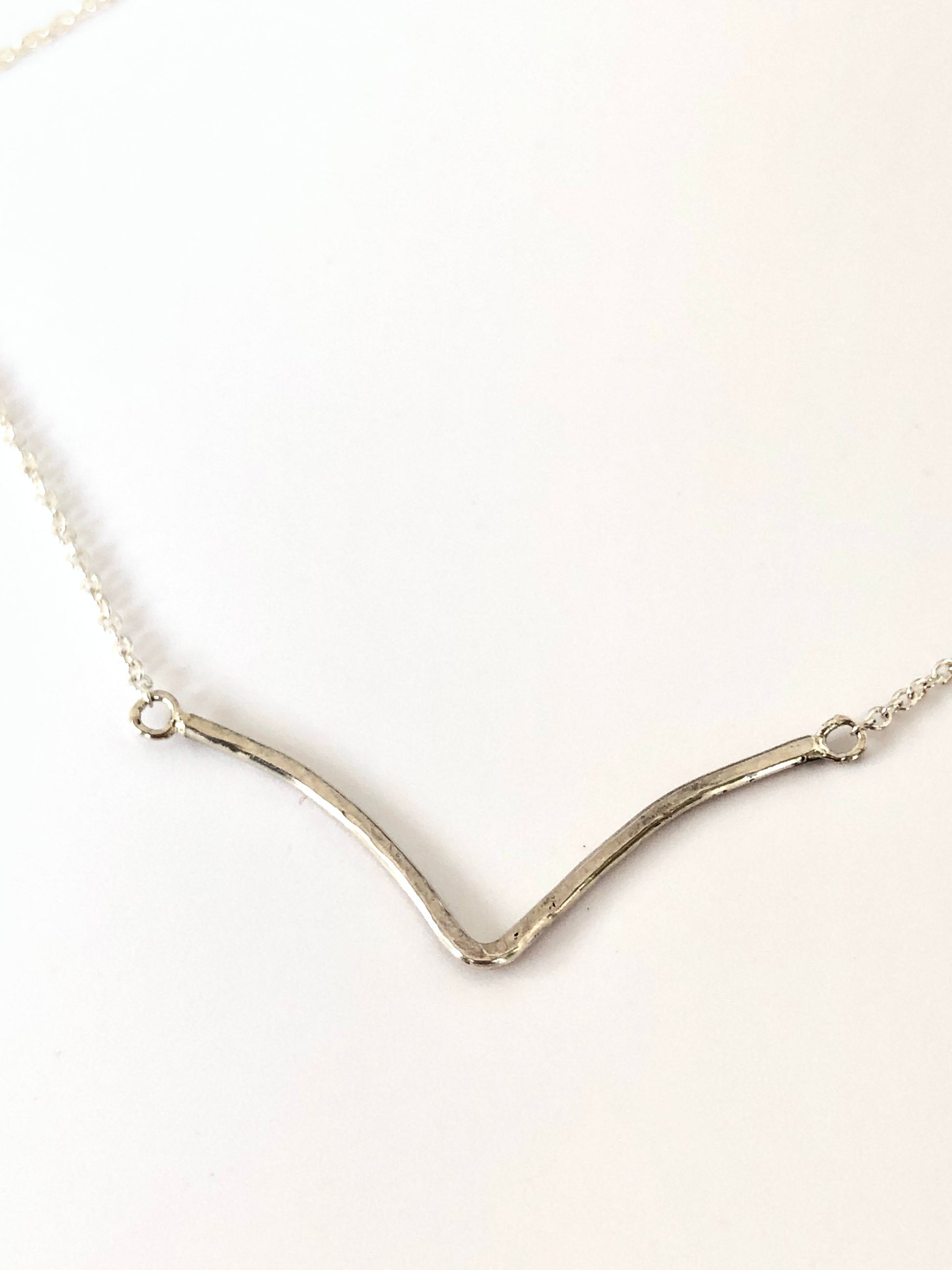 Collier Chevron Argent 925 recyclé wmn08925 W Jewellery