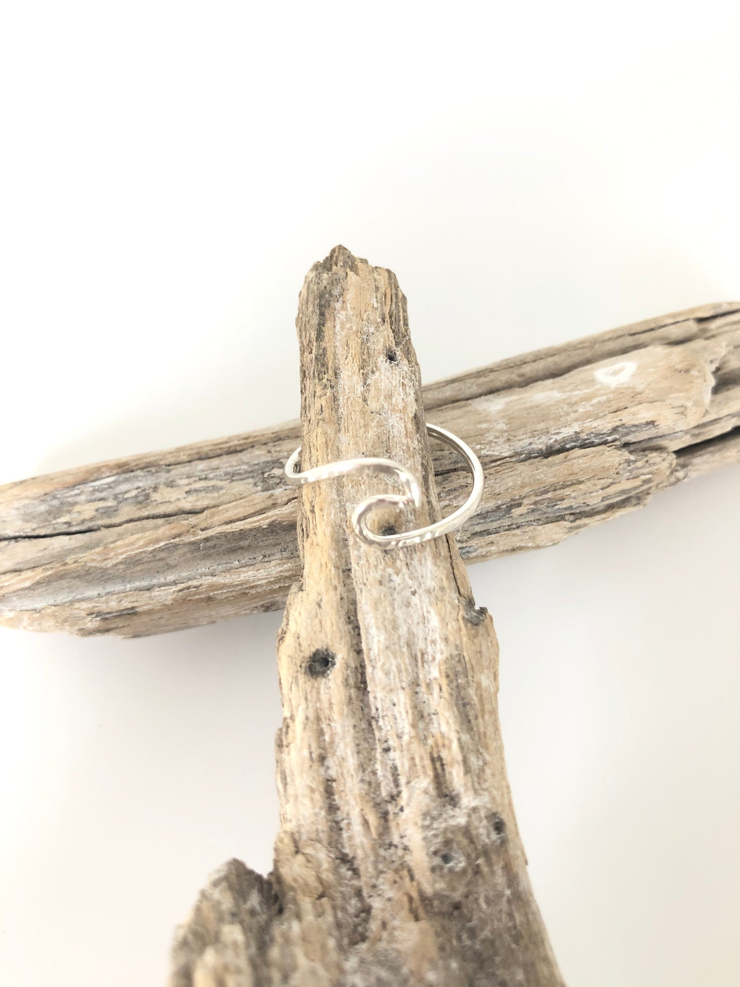 Bague Ocean Wave Argent 925 Fait en Outaouais W Jewellery GRW06925