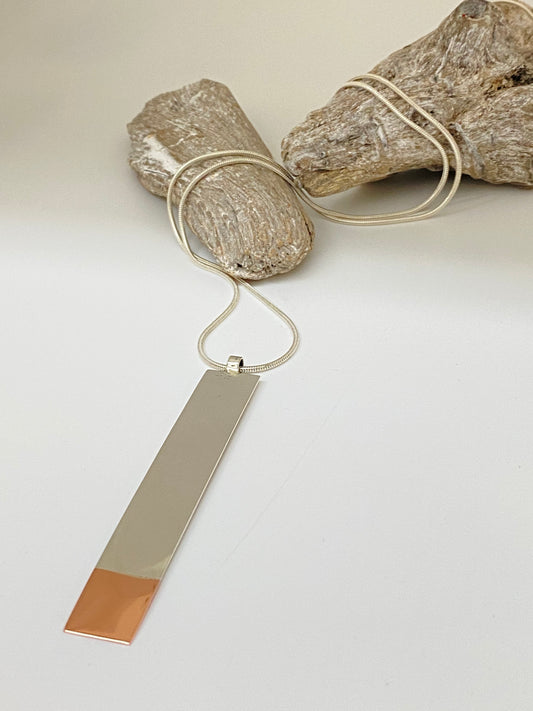 Pendentif Argent 925/Cuivre Fait main à Montréal Claudine Moncion N_Sha102 