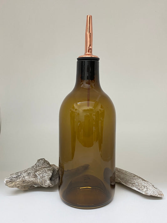 Huilier en Verre soufflé Olive A&J Métissage Kamouraska