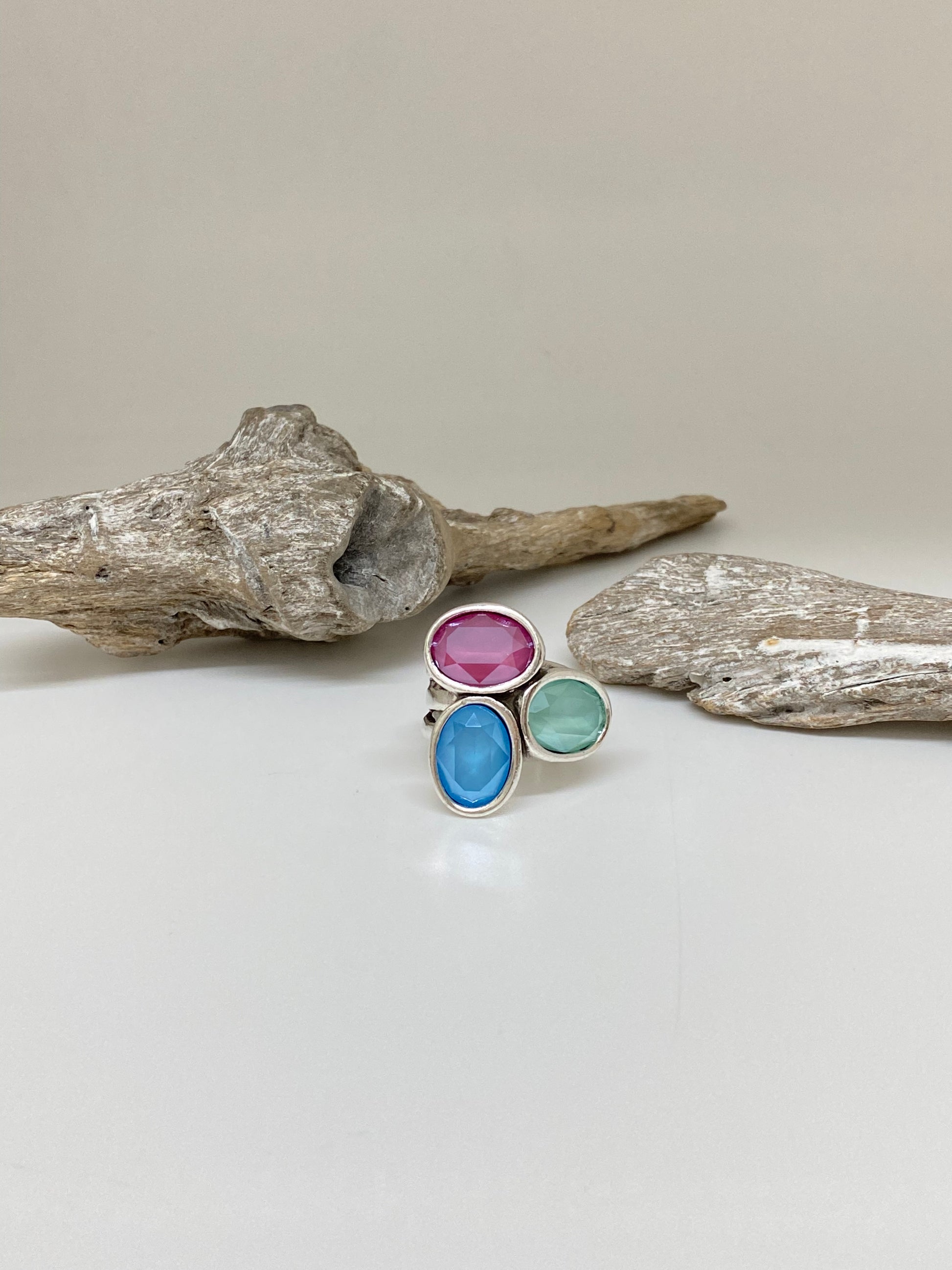 Bague Aleacion Fabriqué de manière Artisanale en Espagne an10591 Uno de 50