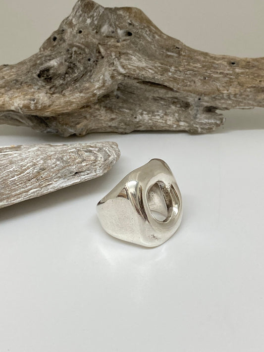 Bague Encuadra Fabriqué de manière Artisanale en Espagne Ciclon Bijoux 192506