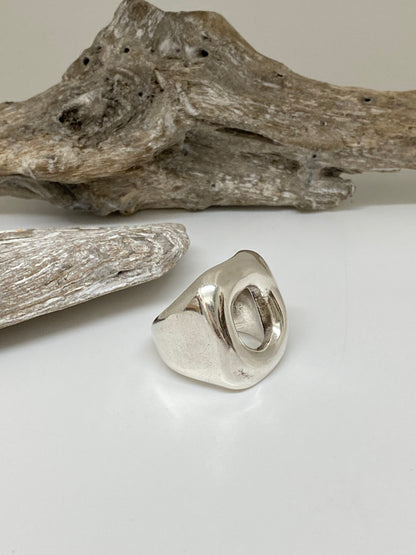Bague Encuadra Fabriqué de manière Artisanale en Espagne Ciclon Bijoux 192506