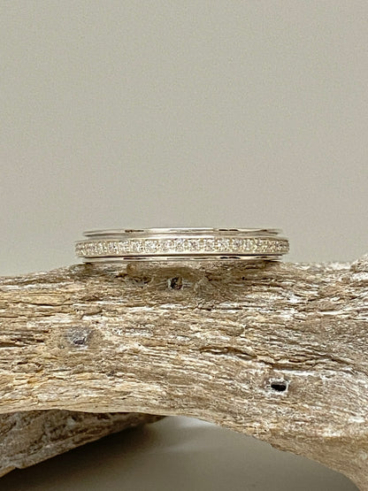 Bague Lunar Argent Meditation ring Toronto Lunar
