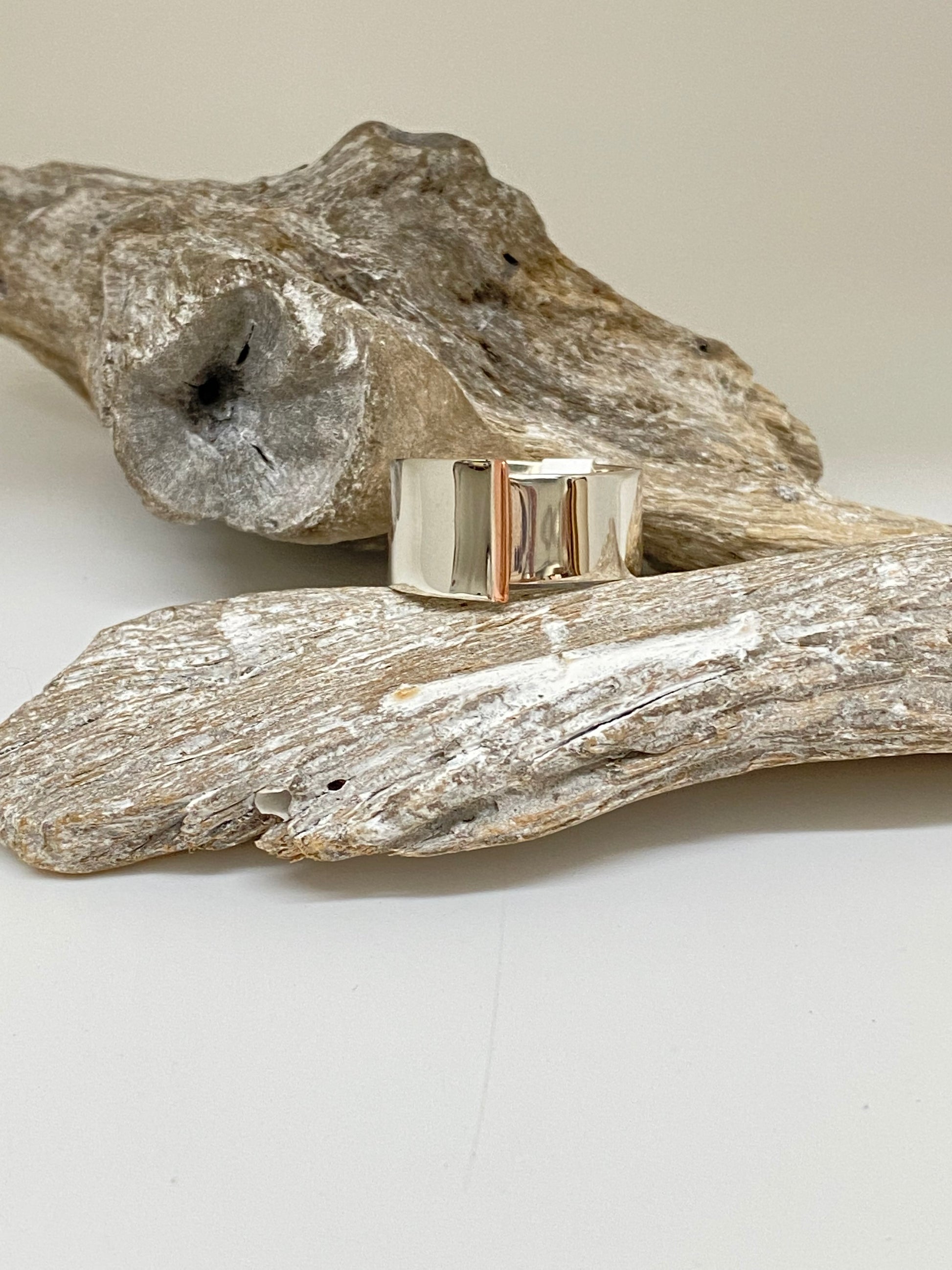 Bague Argent 925/Cuivre Fait main à Montréal R_Ver21 Claudine Moncion