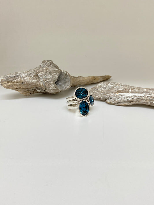 Bague Aleacion Fabriqué de manière Artisanale en Espagne an10728 Uno de 50