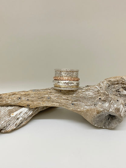 Bague Namaste Arg Meditation ring Toronto Namaste MR258